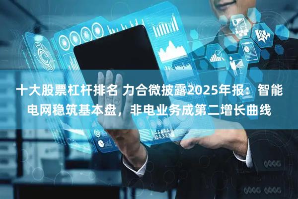 十大股票杠杆排名 力合微披露2025年报：智能电网稳筑基本盘，非电业务成第二增长曲线